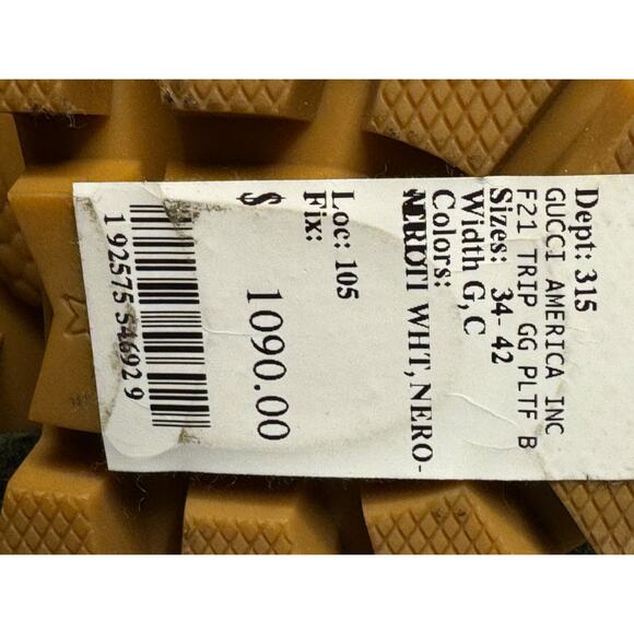 Gucci NIB GG Supreme Combat Boots in White Size 40.5 - Picture 16 of 16